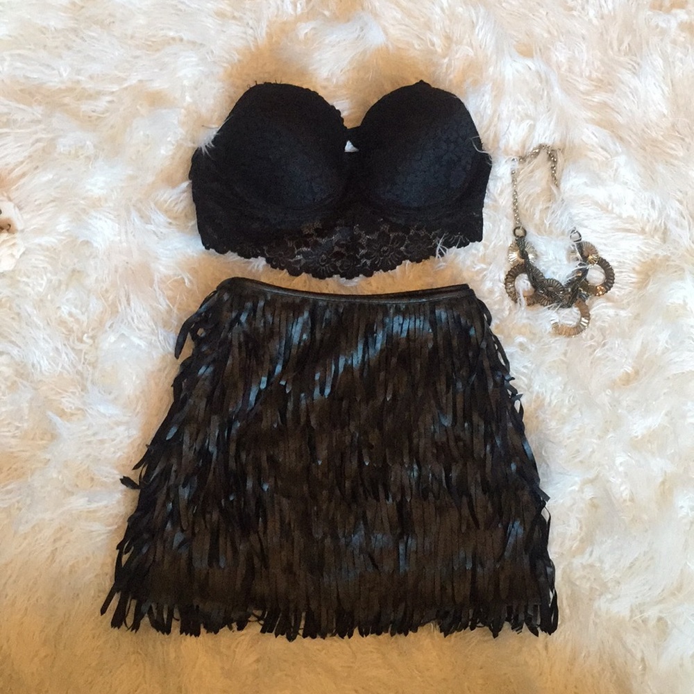 Black skirt